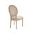 Dining Chairs Set of 2 – Upholstered Round Back Chairs,Solid Wood Frame for Living Room, Kitchen , Restaurant
