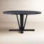 Cobain Round Solid Wood Dining Table-1992841297-1992841298