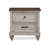 Gurkamal Wood 2-Drawer Nightstand, Mocha Brown-775979350