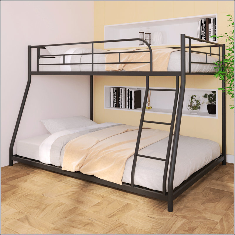 Metal Twin Over Full Bunk Bed