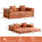 Orange Compression Convertible Floor Couch, 3 - Seat Futon Bed With Pillow Back And Armrest, Chenille Fabric For Reading Nooks Bed, Quiet Moments-1775444074