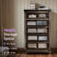 Commode 5 tiroirs avec grand espace de rangement Quan Farmhouse H 48 po-1866130639