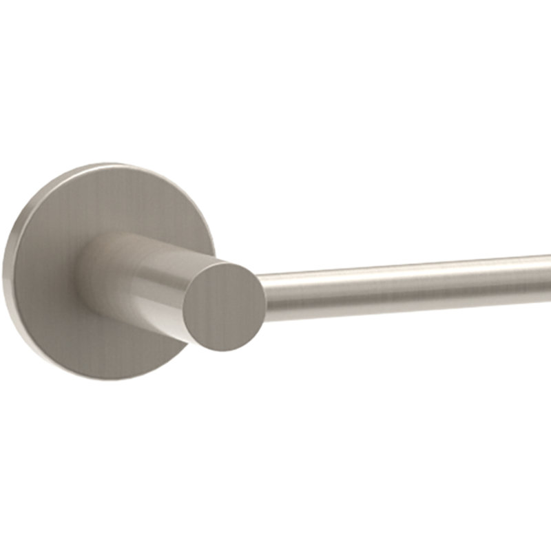 Barre à serviettes murale Precept 1, H 1,97 po x L 25,97 po x P 2,86 po, Nickel brossé