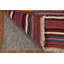 Tapis kilim rayé à plat 6 x 8