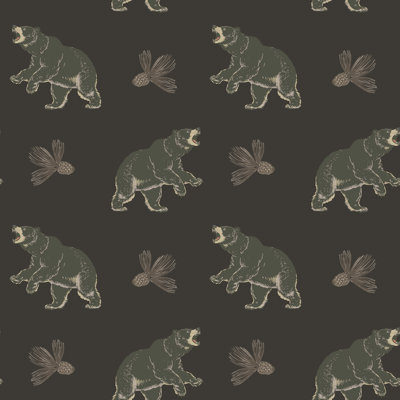 Roaming Black Bear - Wallpaper