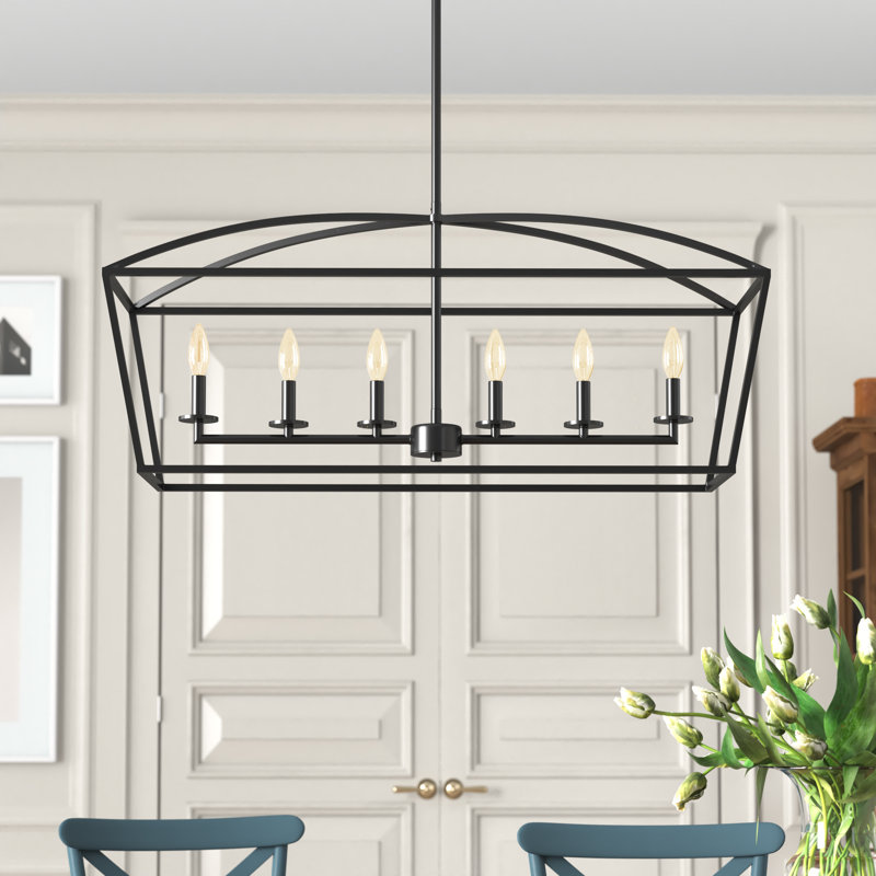 Lustre linéaire à 6 lumières Sanderson