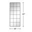 Miroir de salle de bain 69 po H 69 po x l 30 po-1056212509