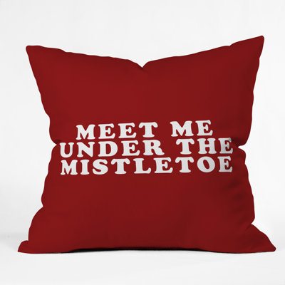 Coussin intérieur / extérieur Mistletoe Kiss