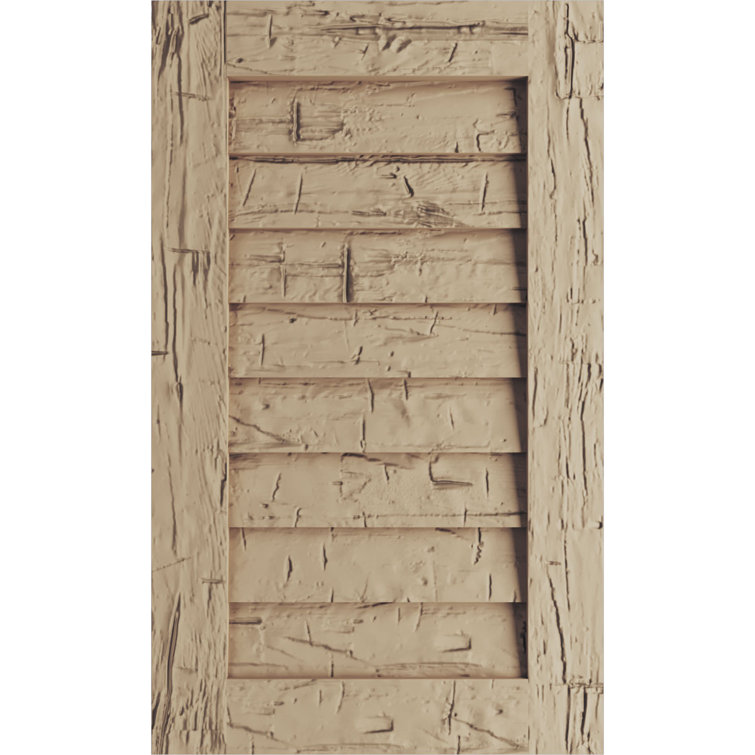 Évent rectangulaire en faux bois Timberthane