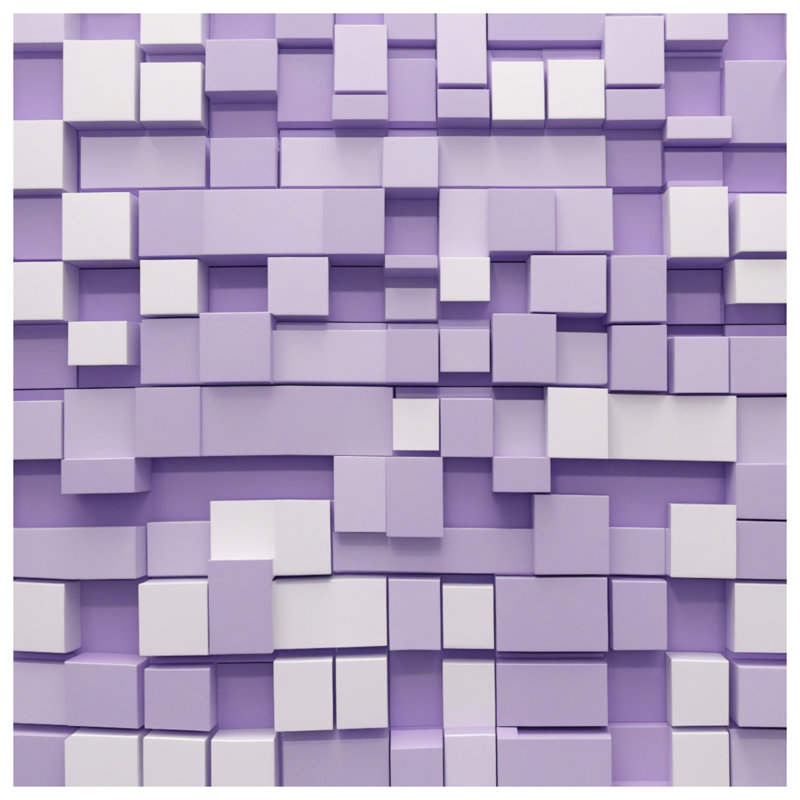 Housses de couette mauves et blanches, Twin