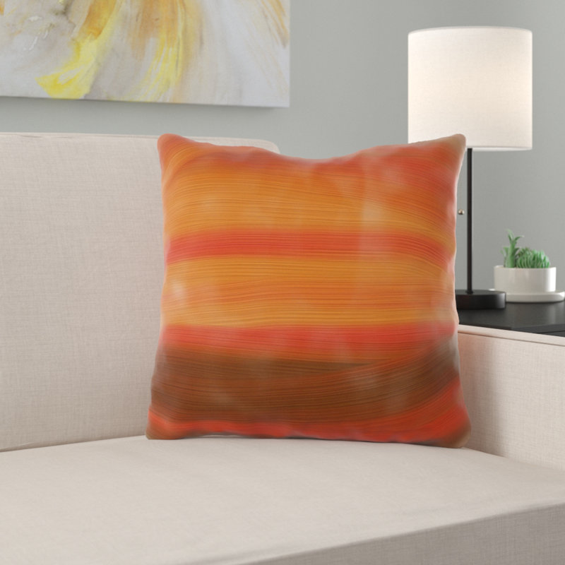 Coussin décoratif painting Wimmer, Microsuède, Intérieur