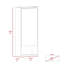Armoire à pharmacie Mariana, une tablette extérieure, un miroir à porte simple et deux tablettes internes - gris clair-724237509