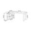 Bureau brun en bois massif en forme de L-1789262388-1789262390