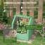 Burkni 2 Ft W x 2 Ft D Lean-To Greenhouse