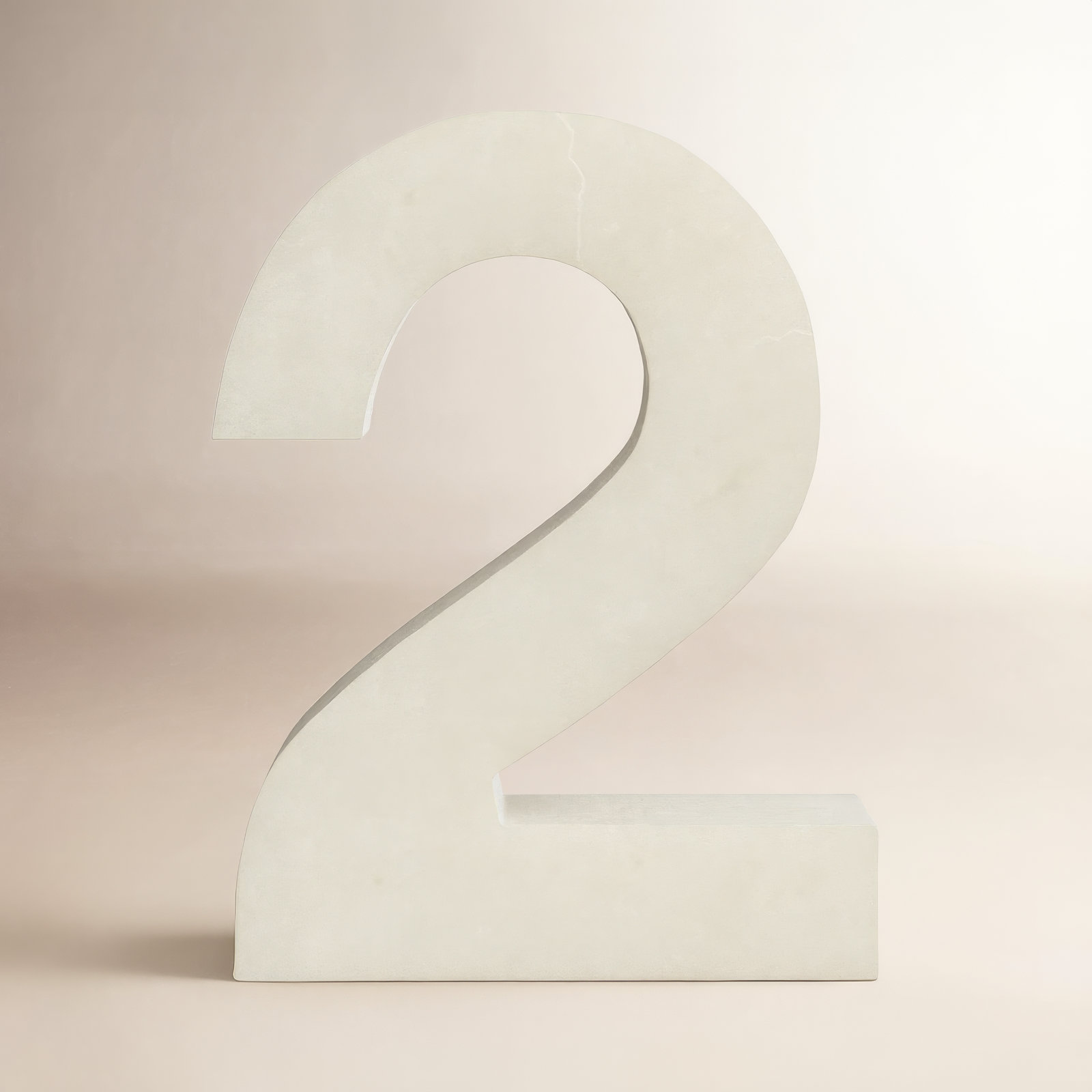 Zendaya Marble Number Letter Block, 2