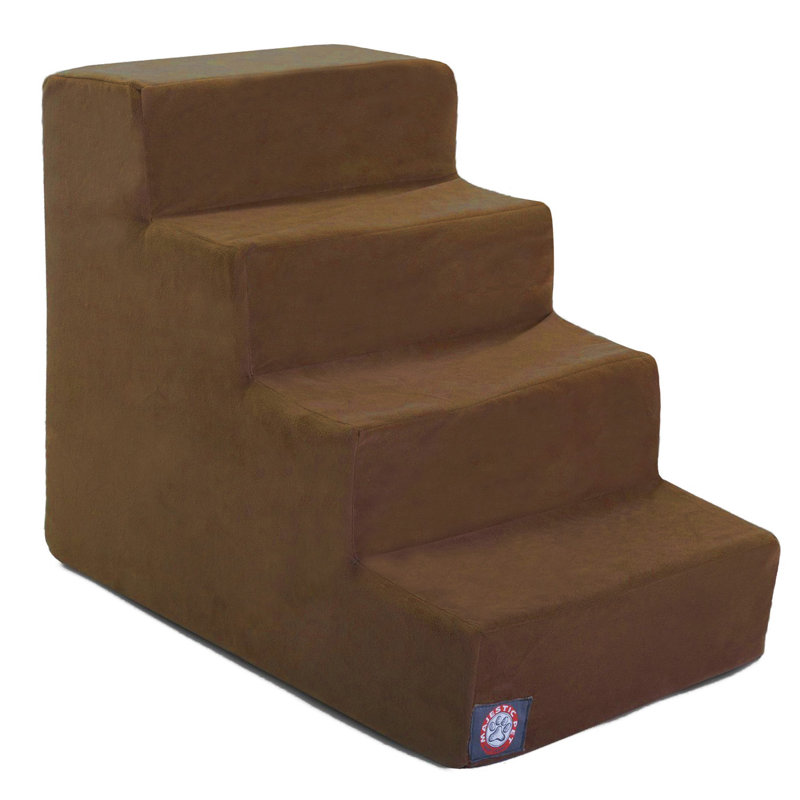 Escalier pour animal 4 marches Villa, Chocolat