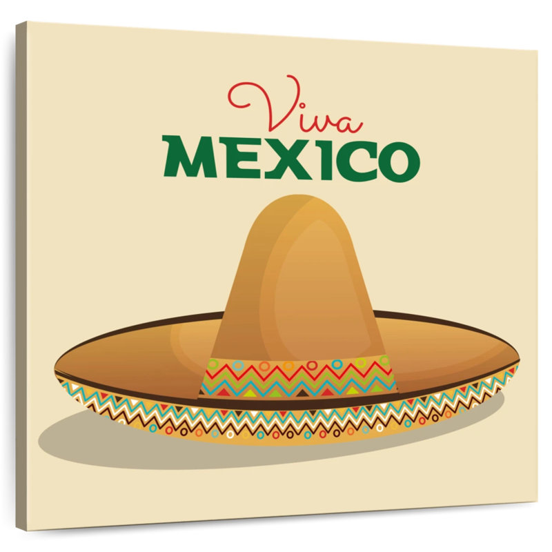 Tergel Viva, Mexique, Sombrero, H 16 po x l 16 po