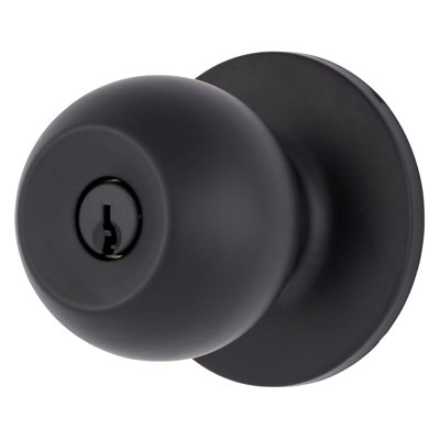 Brinks Raleigh Series Keyed Entry Transitional Ball Knob