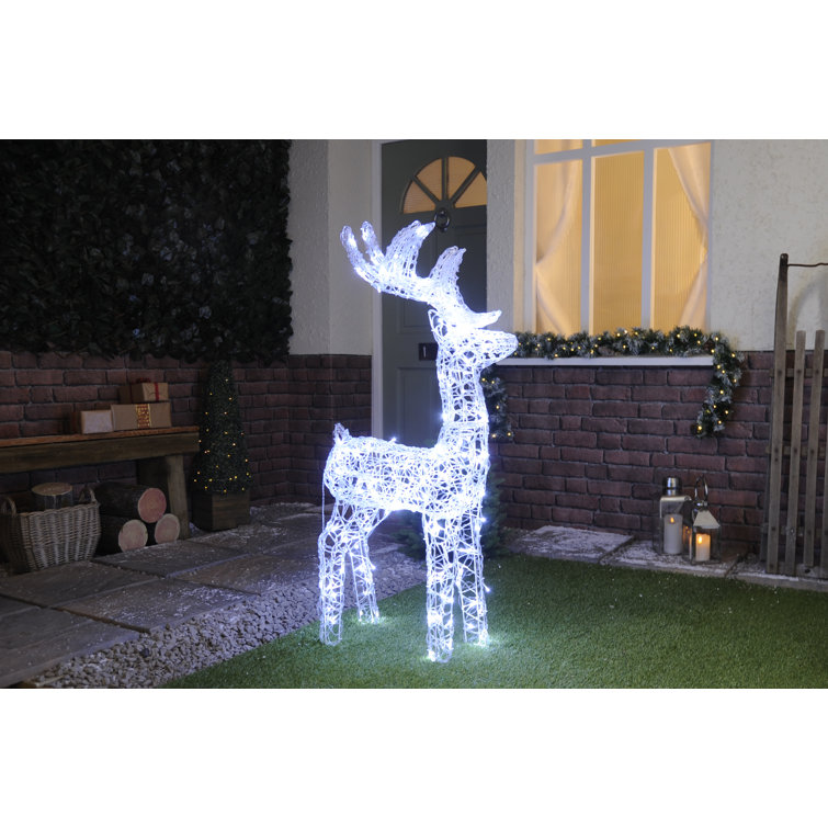 wayfair christmas outdoor reindeer