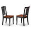 L'ensemble 9 pièces de table et chaises de cuisine comprend une table de salle à manger carrée avec rallonge papillon et 8 chaises de salle à manger, 54 x 54 pouces, brun selle-538085464-538085443-538085470