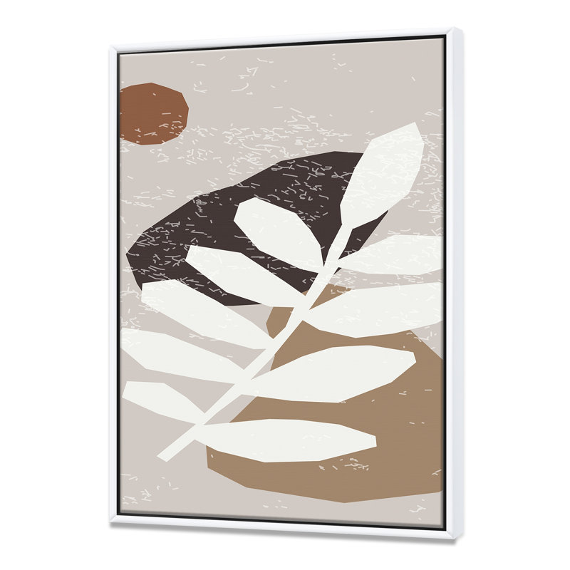 «Geometric Compostions XXxxxxxx», reproduction d'art sur toile, H 20 po x l 12 po x P 1 po, Toile blanche encadrée