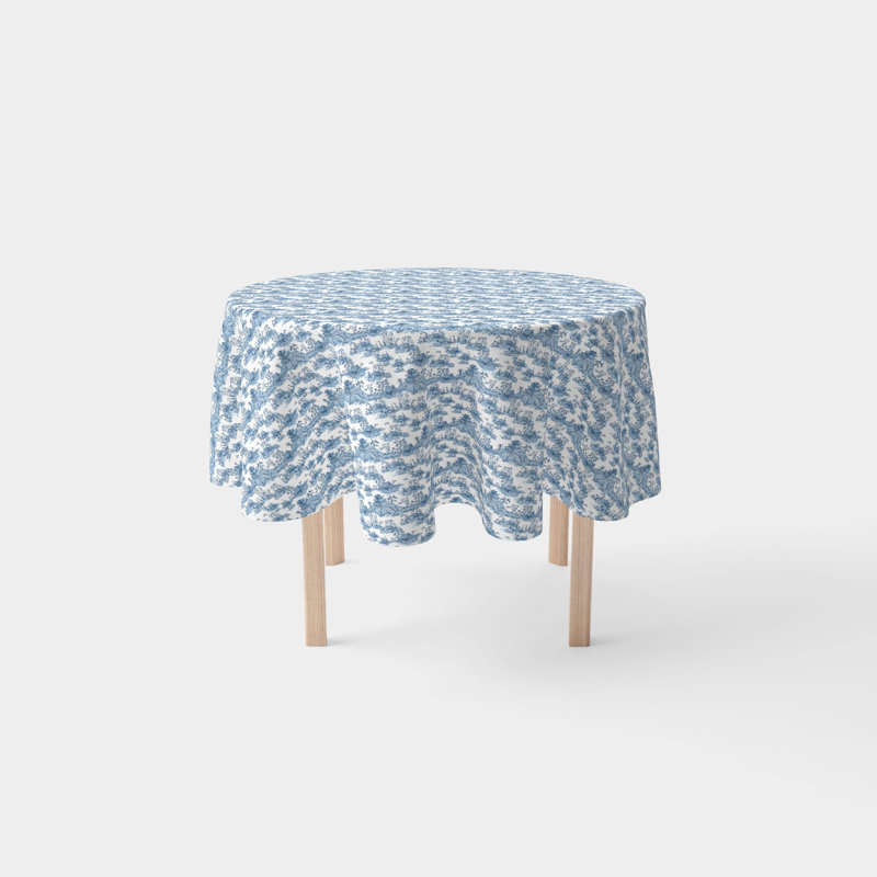 Mcmurtry Chinoiserie Design Tablecloth, 60" x 60"