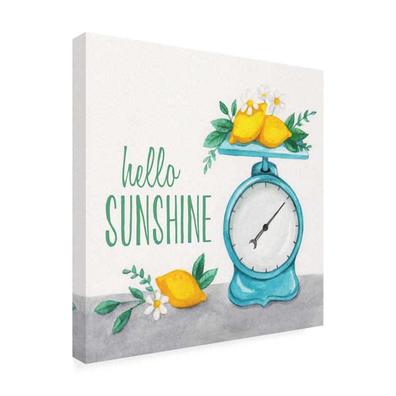 Ayeden Canvas Wall Decor, 14" H x 14" W x 1.5" D
