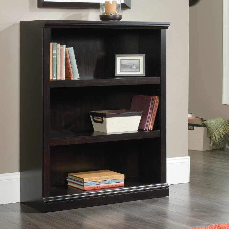 Hartman Bookcase, Estate Black, (3 Shelves) 43.78" H x 35.28" W x 13.23" D