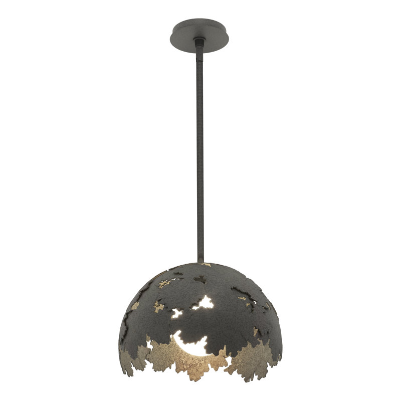 Pangea 1 - Light Dome Pendant, Natural Iron