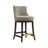 Lucia Modern Chenille Upholstered Counter Stool with Beech Wood Frame in Taupe-113050971-113050975-128620582