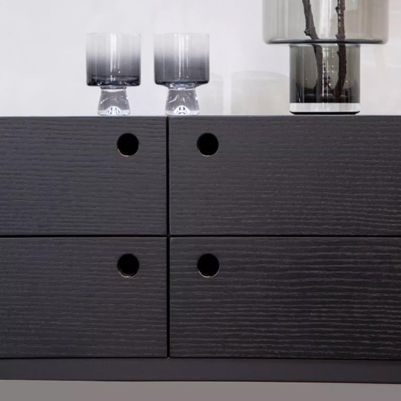 Console classique et élégante, H 27,56 po x l 55,12 po x P 13,78 po