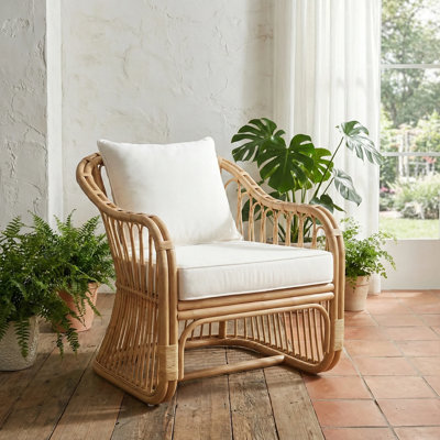 Maeva Rattan Accent Arm Chair