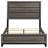 Cabrillo Grey Oak Woodpanel Bed