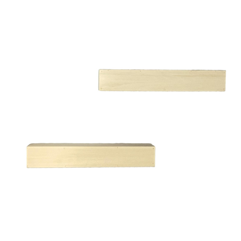 Arthenia Floating Shelf, 4" H x 30" W x 6.25" D, Unfinished