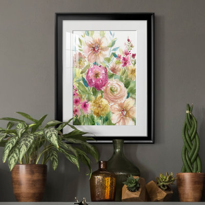 " Jardin De Fleurs " Painting Print