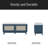 Boho Rattan Entryway Bench With Storage, Cushioned Shoe Bench With Double Doors, Wooden Shoe Organizer Bench For Entryway And Hallway-1040266448