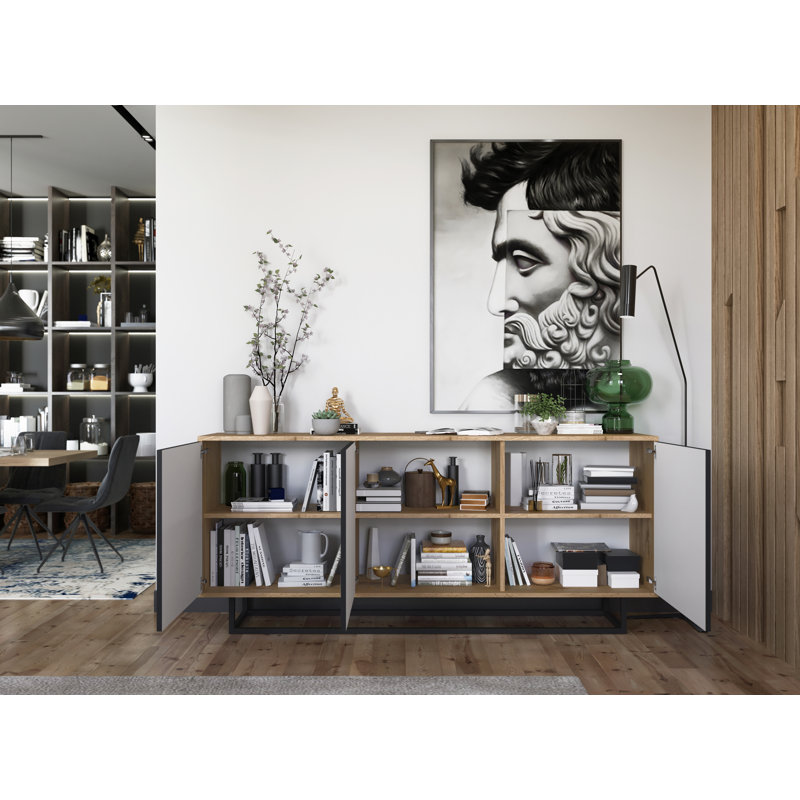 Creeve 168cm Sideboard, Black