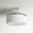 Yazmin Glass Semi Flush Mount-179239111-185113003