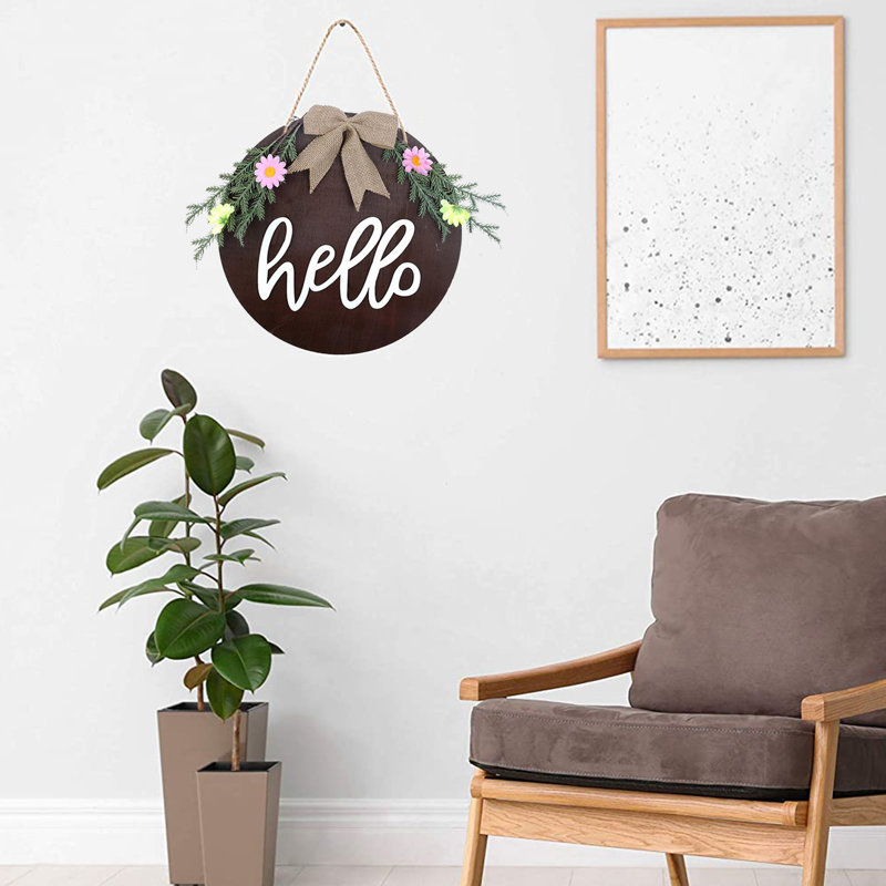 Dagall Wood Text & Numbers Wall Decor