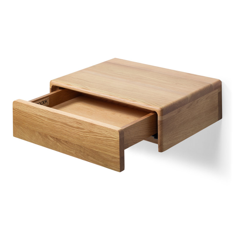 Table de chevet en bois Frank - Chêne
