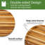 Planche à découper en bois de teck de qualité supérieure avec grain de bord BEEFurnI-984031788