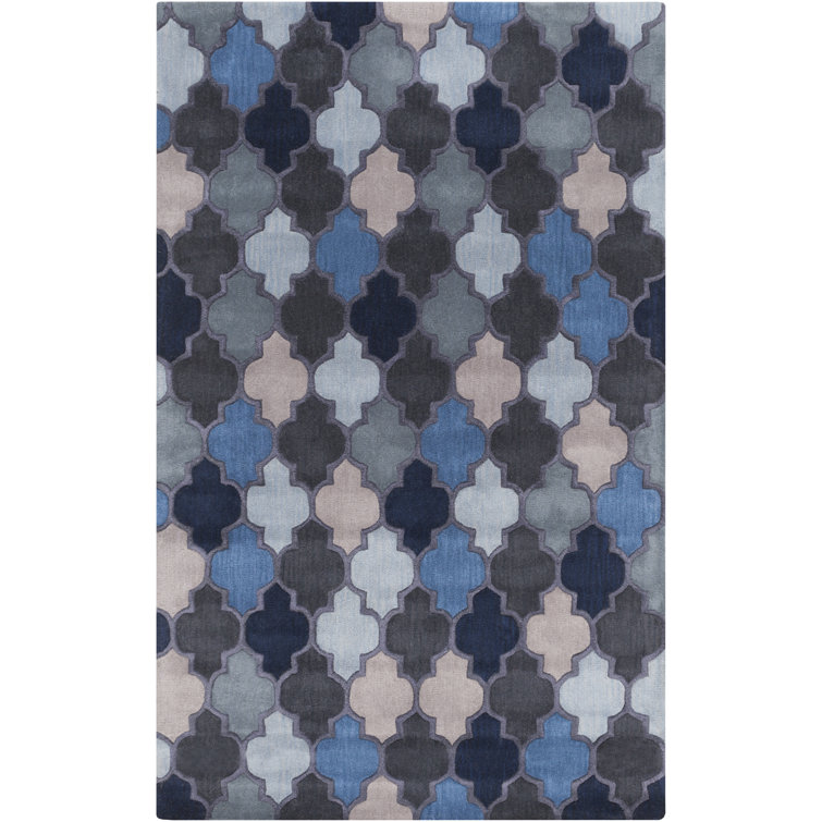 Billmont Wool Geometric Indoor Rug