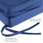Coussin de siège pour chaise d'extérieur Lester-1401257168