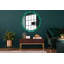 Huldar Glass Flat Wall Mirror