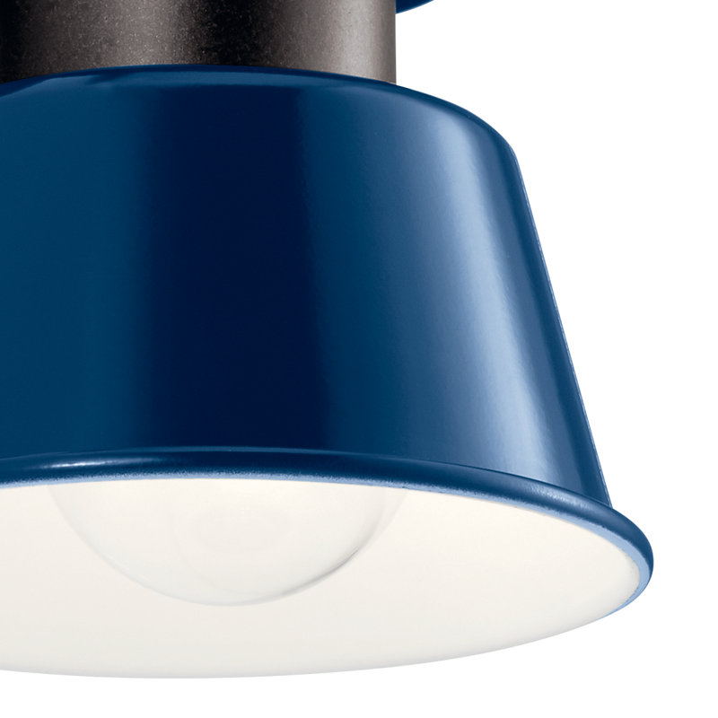 Catherene Wall Light, Catalina Blue, 8" H x 5.5" W x 6.5" D