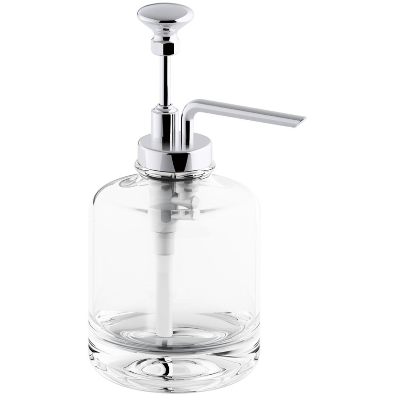 Artifacts Soap Dispenser, Polished Chrome