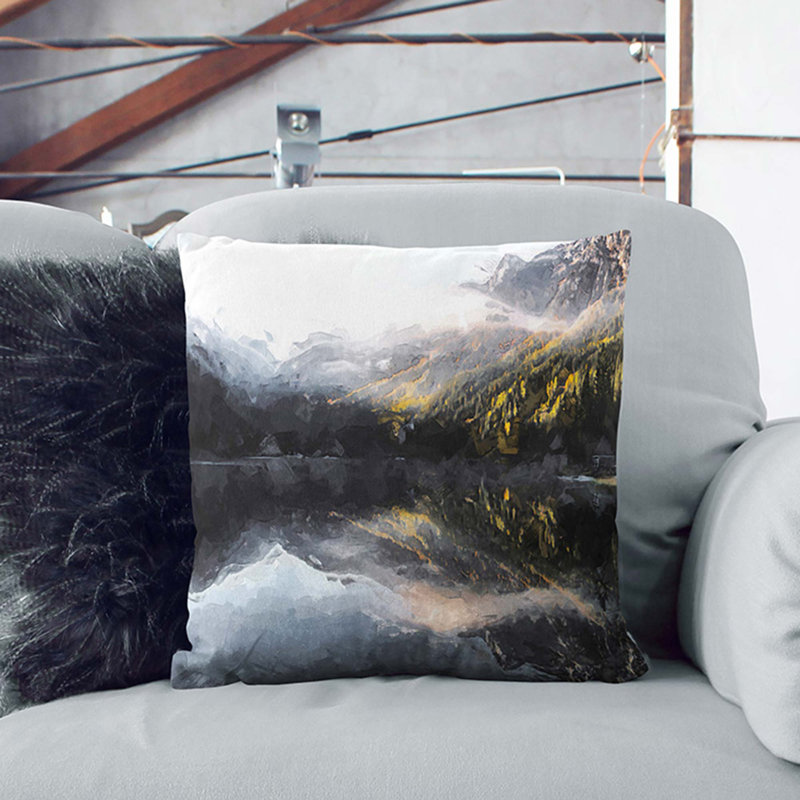Square Cushion, 40cm H x 40cm W x 15cm D