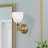 Amida Steel Armed Sconce-858029078