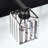 3-Light Dimmable Crystal Vanity Light With LED-703334335