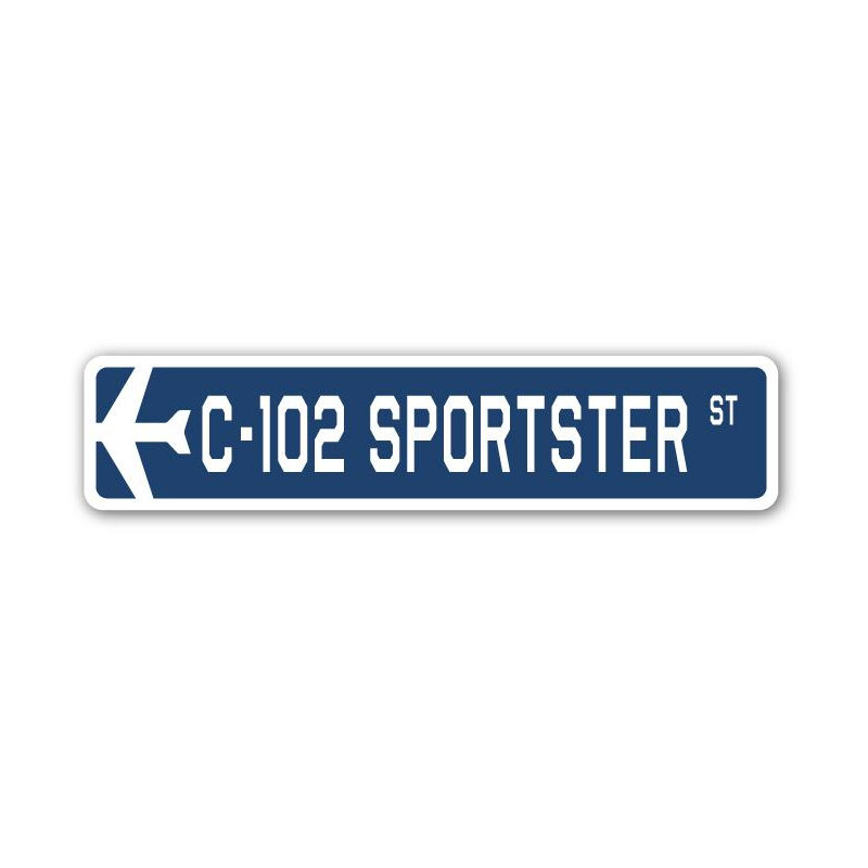 Plaque de rue Bob C-102 Sportster, H 7 po x l 30 po x P 1 po